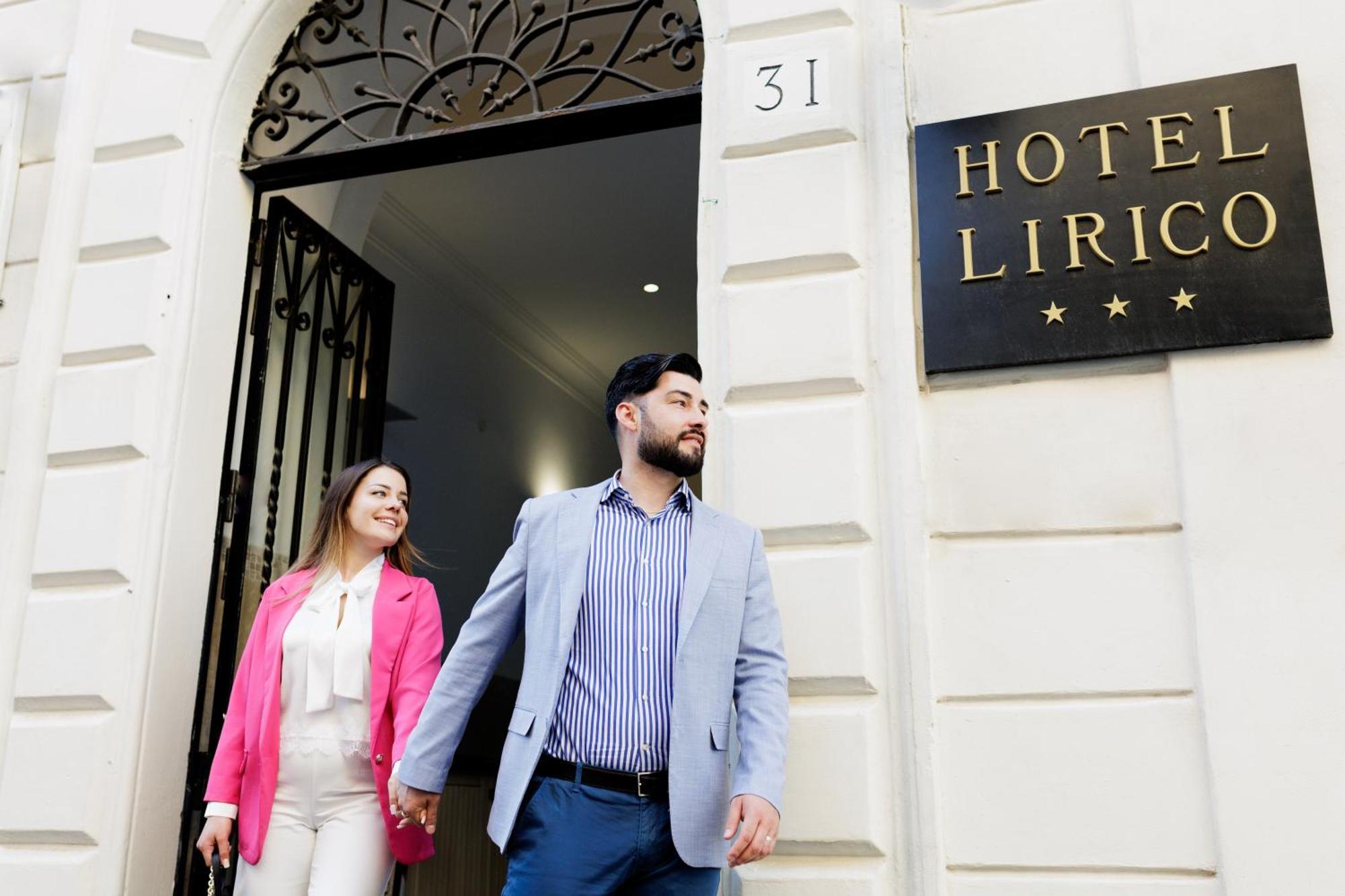 רומא Hotel Lirico מראה חיצוני תמונה